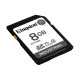 Memory card Kingston 8GB SDHC Industrial C10, UHS-I, U3, V30, A1