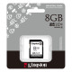 Memory card Kingston 8GB SDHC Industrial C10, UHS-I, U3, V30, A1