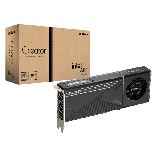 Graphic card ASRock Intel ARC Pro B70 Creator 32GB
