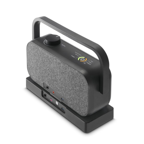 Hama Loudspeaker for TVs, 2.4 GHz Station + Bluetooth®, Portable, Stereo