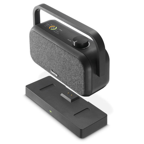 Hama Loudspeaker for TVs, 2.4 GHz Station + Bluetooth®, Portable, Stereo