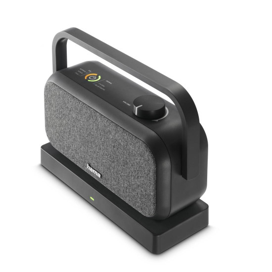 Hama Loudspeaker for TVs, 2.4 GHz Station + Bluetooth®, Portable, Stereo