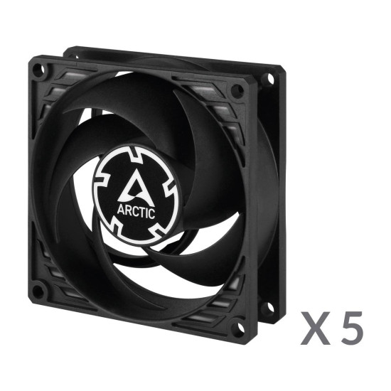 Fan 5-Pack ARCTIC P8 80mm PWM PST
