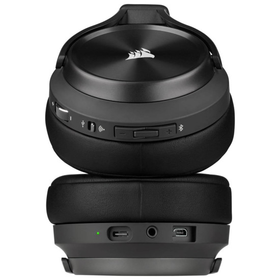 Gaming Headset Corsair Virtuoso RGB Wireless XT - Black