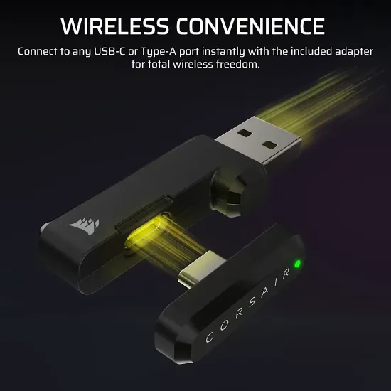 Wireless Gaming Headset Corsair HS35 v3 Carbon