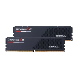 Памет G.SKILL Ripjaws S5 Black 128GB(2x64GB) DDR5 6400MHz, CL36 - Intel XMP