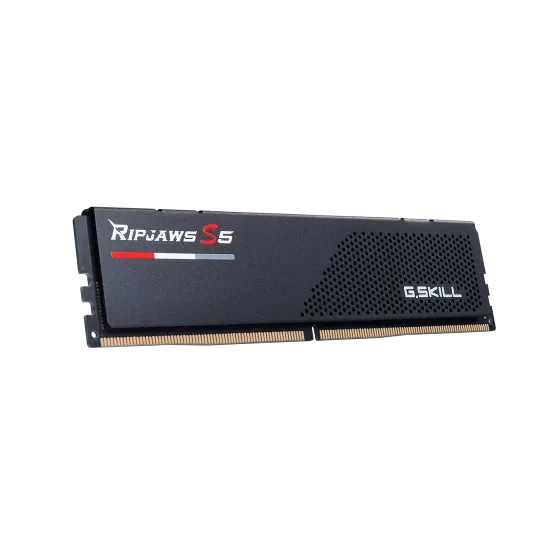 Memory G.SKILL Ripjaws S5 Black 128GB(2x64GB) DDR5 6400MHz, CL36 - Intel XMP
