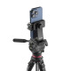 Hama “PRO Move 160 2D+” Tripod, Video Tripod for Camera and Mobile Phone, 160 cm