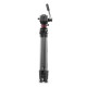 Hama “PRO Move 160 2D+” Tripod, Video Tripod for Camera and Mobile Phone, 160 cm