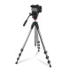 Hama “PRO Move 160 2D+” Tripod, Video Tripod for Camera and Mobile Phone, 160 cm