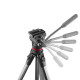 Hama “PRO Move 160 2D+” Tripod, Video Tripod for Camera and Mobile Phone, 160 cm