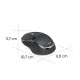 Hama “WM-800” Multi-Device Mouse, Ergonomic, Wireless/Bluetooth®, Battery, black