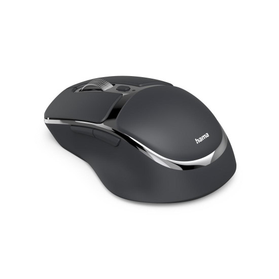 Hama “WM-800” Multi-Device Mouse, Ergonomic, Wireless/Bluetooth®, Battery, black