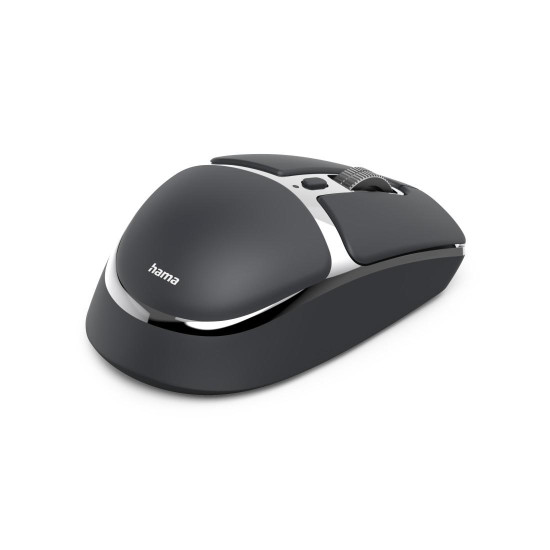 Hama “WM-800” Multi-Device Mouse, Ergonomic, Wireless/Bluetooth®, Battery, black