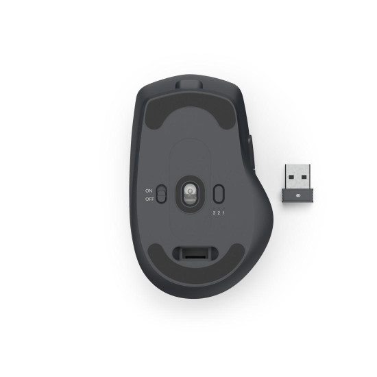 Hama “WM-800” Multi-Device Mouse, Ergonomic, Wireless/Bluetooth®, Battery, black