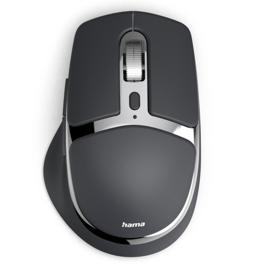 Hama “WM-800” Multi-Device Mouse, Ergonomic, Wireless/Bluetooth®, Battery, black