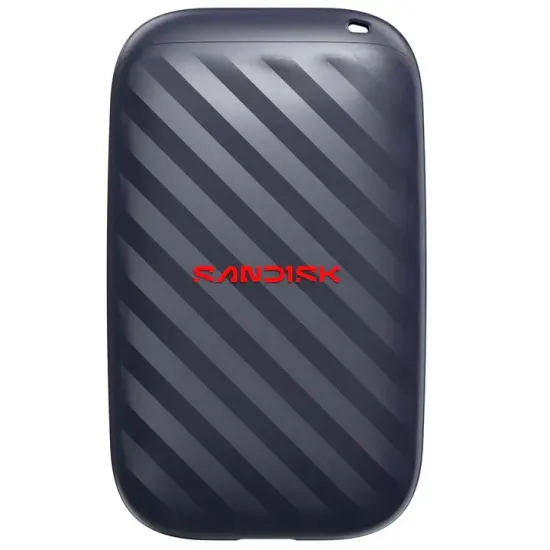 Преносим SSD диск Sandisk E10 1TB - Черен
