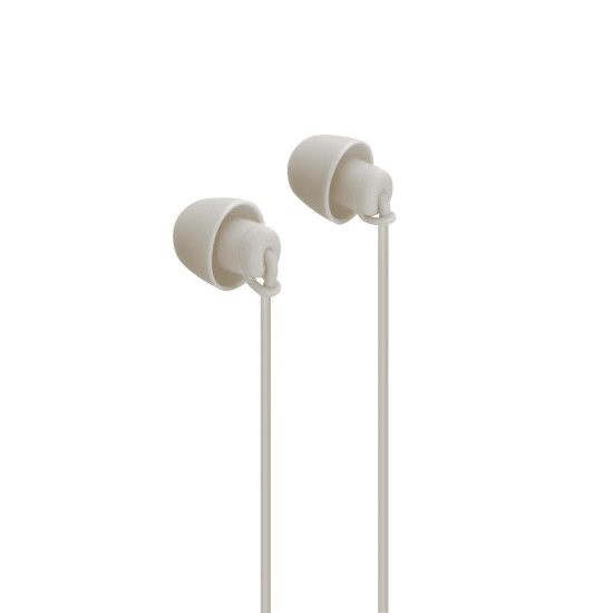 Hama “Calm” Headphones, In-Ear, Microphone, Cable Kink Protection, USB-C, beige