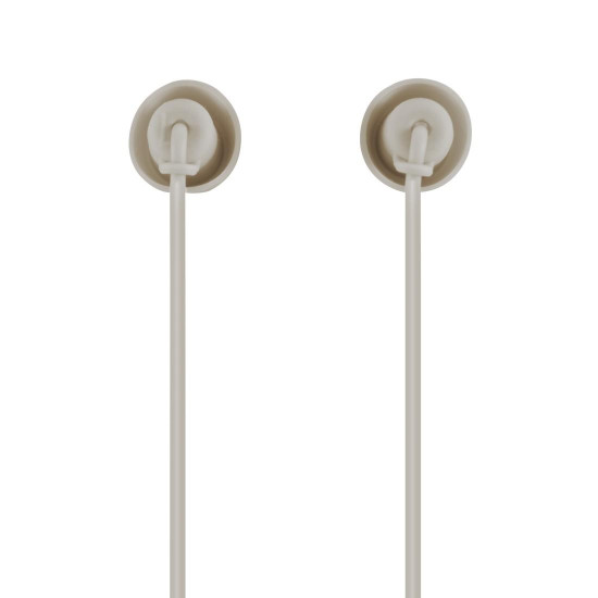 Hama “Calm” Headphones, In-Ear, Microphone, Cable Kink Protection, USB-C, beige