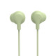 Hama “Curly” Headphones, In-Ear, Microphone, Cable Kink Protect., USB-C, green