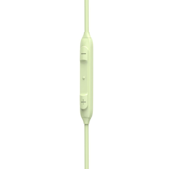 Hama “Curly” Headphones, In-Ear, Microphone, Cable Kink Protect., USB-C, green