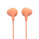 Hama “Curly” Headphones, In-Ear, Microphone, Cable Kink Protect., USB-C, orange