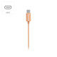 Hama “Curly” Headphones, In-Ear, Microphone, Cable Kink Protect., USB-C, orange