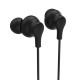 Hama “Popply” Headphones, In-Ear, Microphone, Cable Kink Prot., 3.5 mm, black