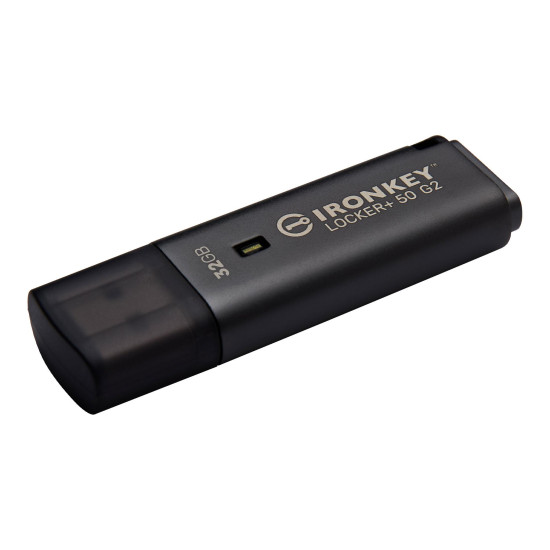Flash Drive KINGSTON IronKey Locker+ 50 G2 - 32GB, XTS-AES 256-bit