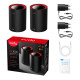 Cudy M3000, 2-pack, AX3000 Dual Band, 2.4/5 GHz, 574 -  2402 Mbps