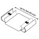 Hama Mob. Phone Bag, Universal, for Mob. Ph. Size 8.0x17.0 cm, 3 Comp., black