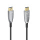Hama Ultra High Speed HDMI™ Cable, Fibre-optic, AOC, Certified, 8K, Alu, 10 m