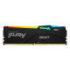 Memory Kingston FURY Beast Black RGB 16GB(2x8GB) DDR5 6000MHz CL30, AMD EXPO -KF560C30BBEAK2-16