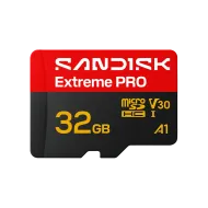 Sandisk карта Extreme PRO microSD™ UHS-I Card 32GB,Read up to 100MB/s, Write 90MB/s
