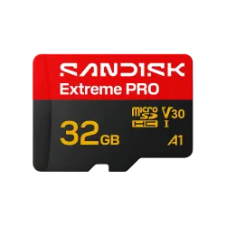 Sandisk карта Extreme PRO microSD™ UHS-I Card 32GB,Read up to 100MB/s, Write 90MB/s