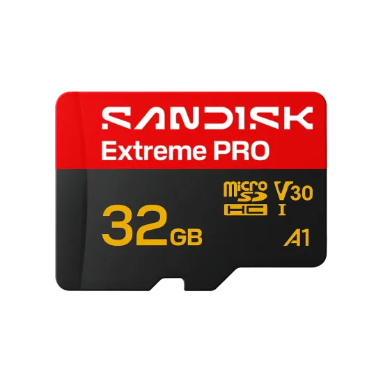 Sandisk карта Extreme PRO microSD™ UHS-I Card 32GB,Read up to 100MB/s, Write 90MB/s