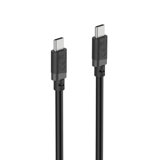 Hama Charging Cable, USB-C - USB-C, 60 W, 2 m, black