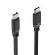 Hama Charging Cable, USB-C - USB-C, 60 W, 2 m, black