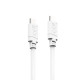Hama Charging Cable, USB-C - USB-C, 60 W, 2 m, white