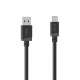 Hama Charging Cable, USB-A - USB-C, 2 m, black