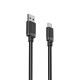Hama Charging Cable, USB-A - USB-C, 2 m, black