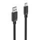 Hama Charging Cable, USB-A - USB-C, 2 m, black