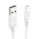 Hama Charging Cable, USB-A - USB-C, 2 m, white
