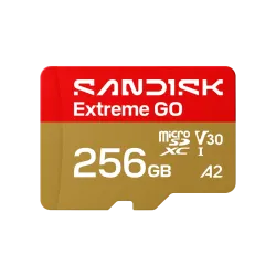 Sandisk карта Extreme GO microSD™ UHS-I Card 256GB, V30, A2
