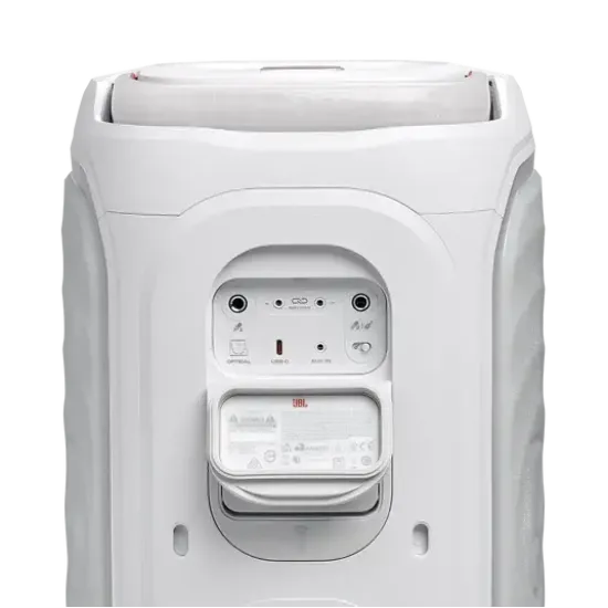 Bluetooth column JBL Partybox 130, up to 15 hours, white
