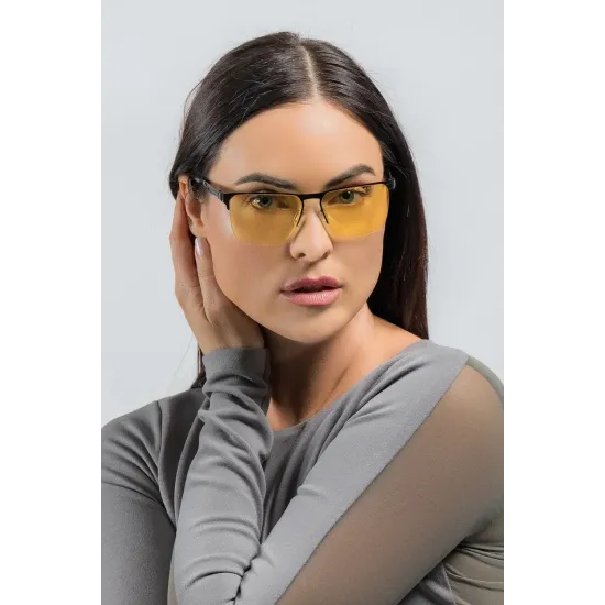 Computer glasses GUNNAR Echo Onyx - Amber