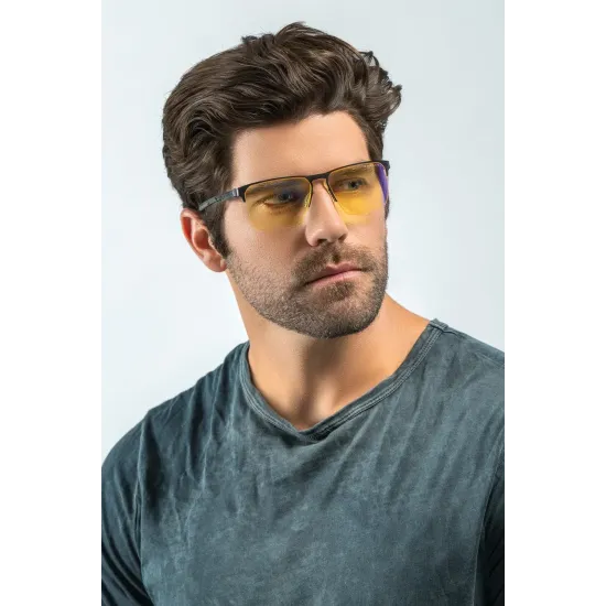 Computer glasses GUNNAR Echo Onyx - Amber