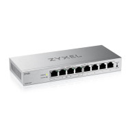 Switch ZyXEL GS-1200-8HPV3, 8 Ports, Gigabit, webmanaged