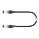 j5create Charging Cable, USB-C - USB-C, 60 W, 1.8 m, black
