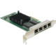 Мрежова карта Inter-Tech Argus ST-7238 PCIe, 4xRJ45 10/100/1000